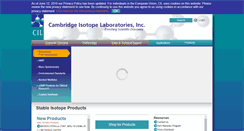 Desktop Screenshot of isotope.com